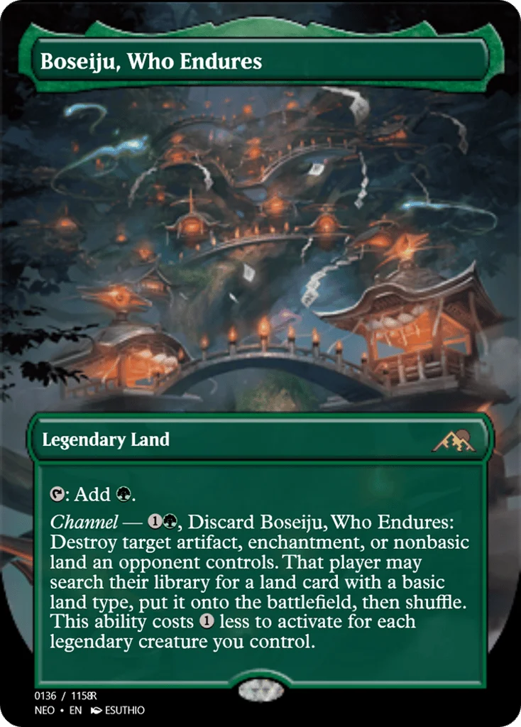 Boseiju, Who Endures · Magic Online Promos