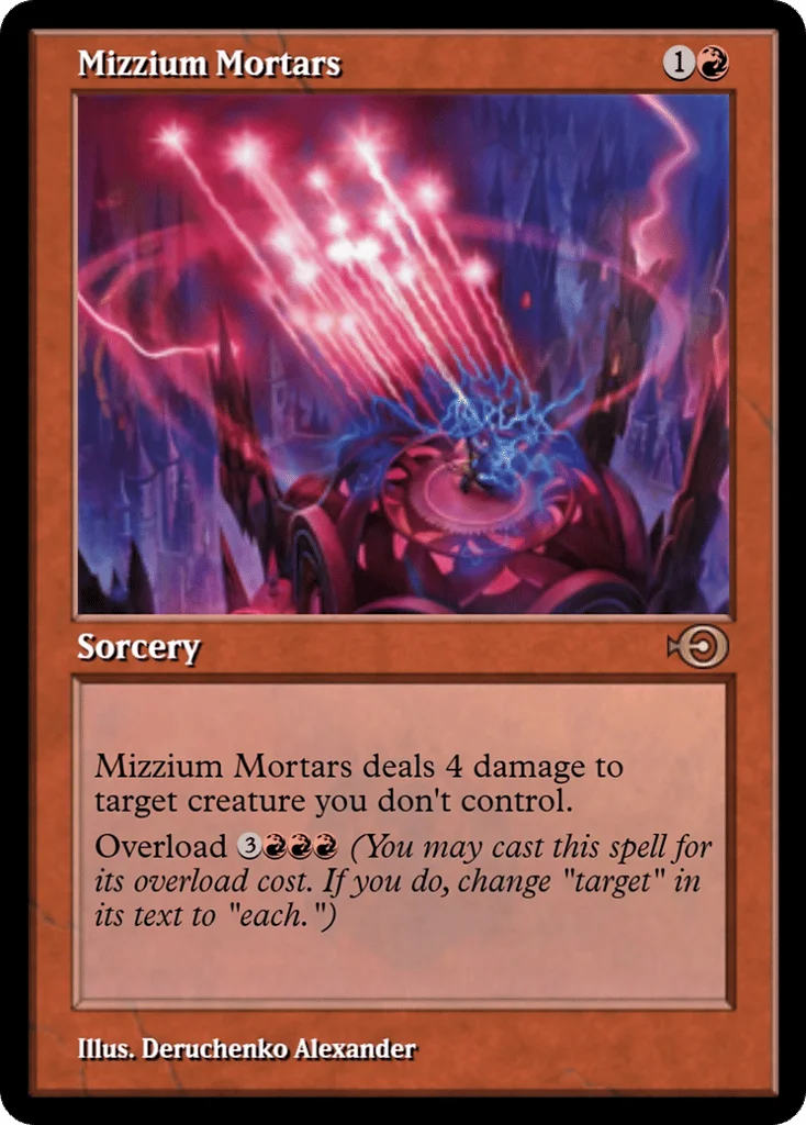 Mizzium Mortars · Magic Online Promos