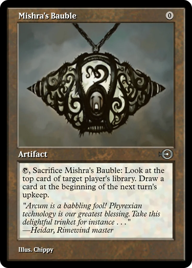 Mishra's Bauble · Magic Online Promos