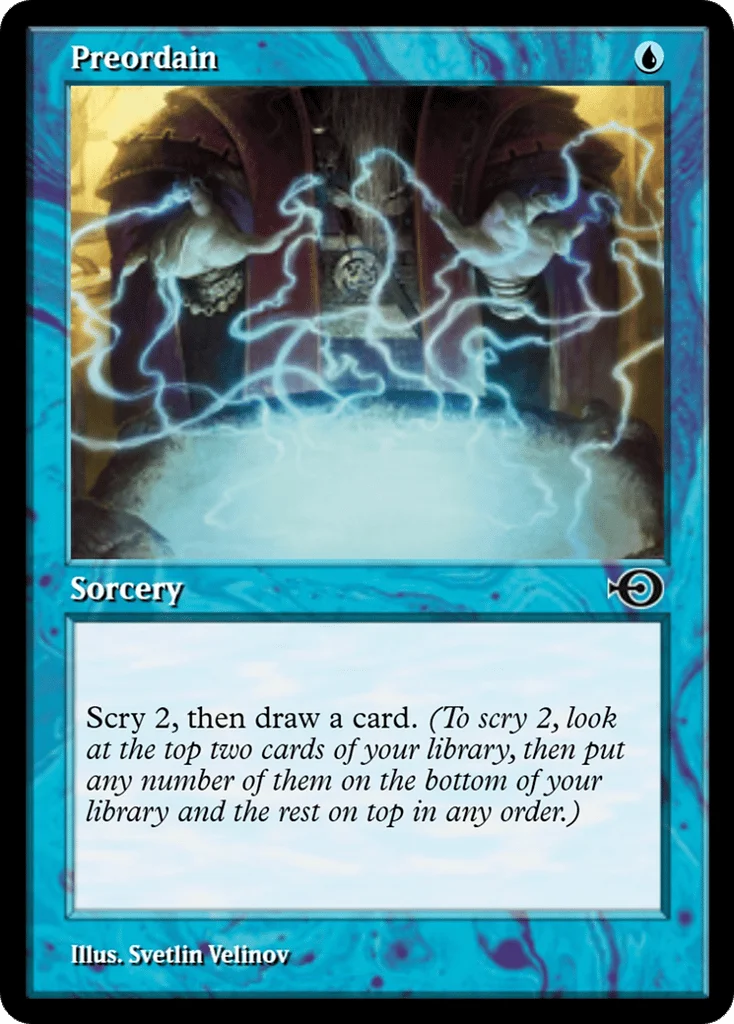 Preordain · Magic Online Promos