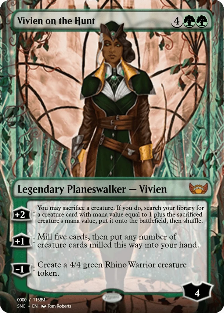 Vivien on the Hunt · Magic Online Promos