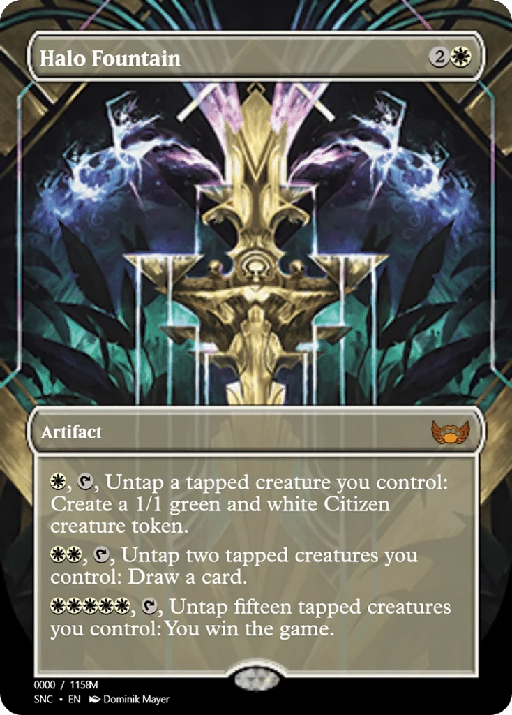 Halo Fountain · Magic Online Promos