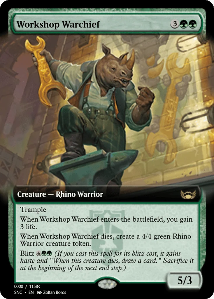 Workshop Warchief · Magic Online Promos