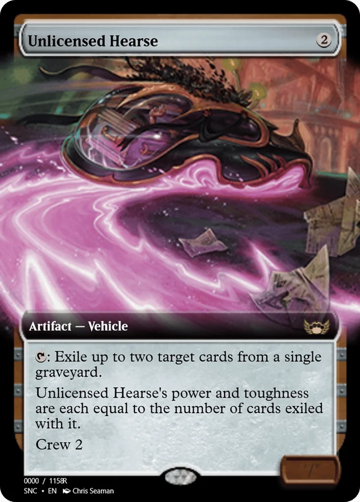 Unlicensed Hearse · Magic Online Promos