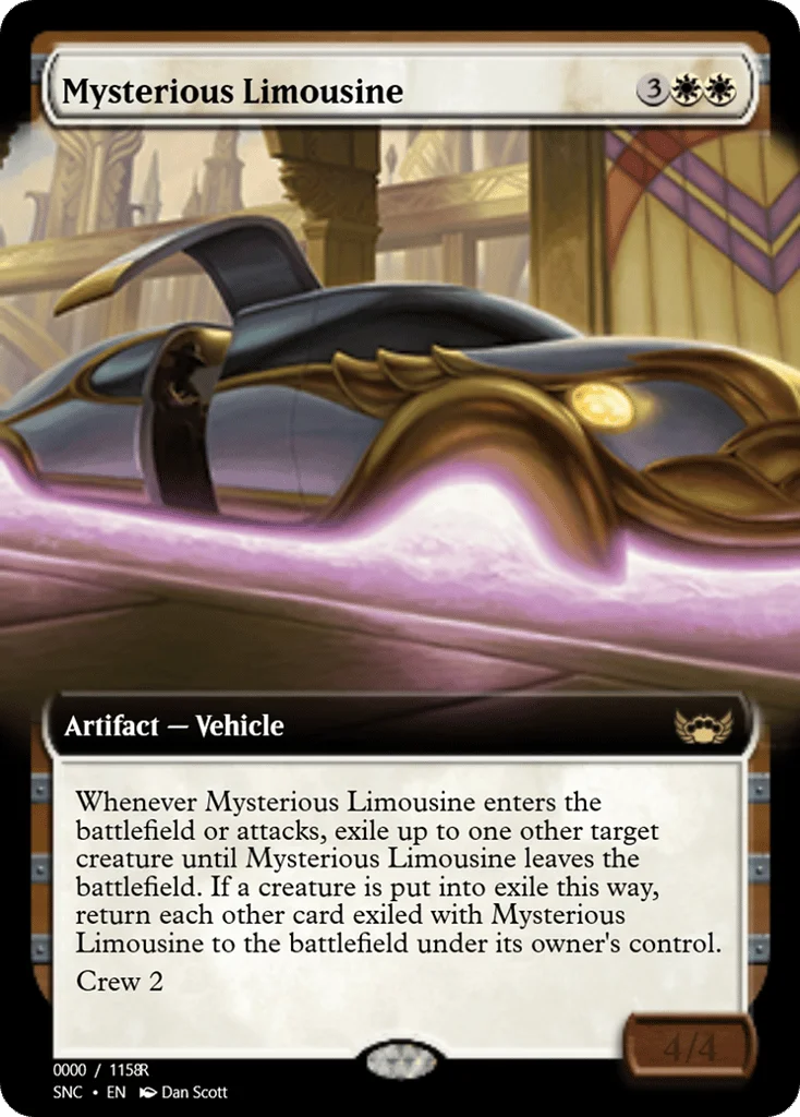 Mysterious Limousine · Magic Online Promos