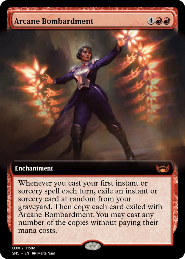 Arcane Bombardment · Magic Online Promos