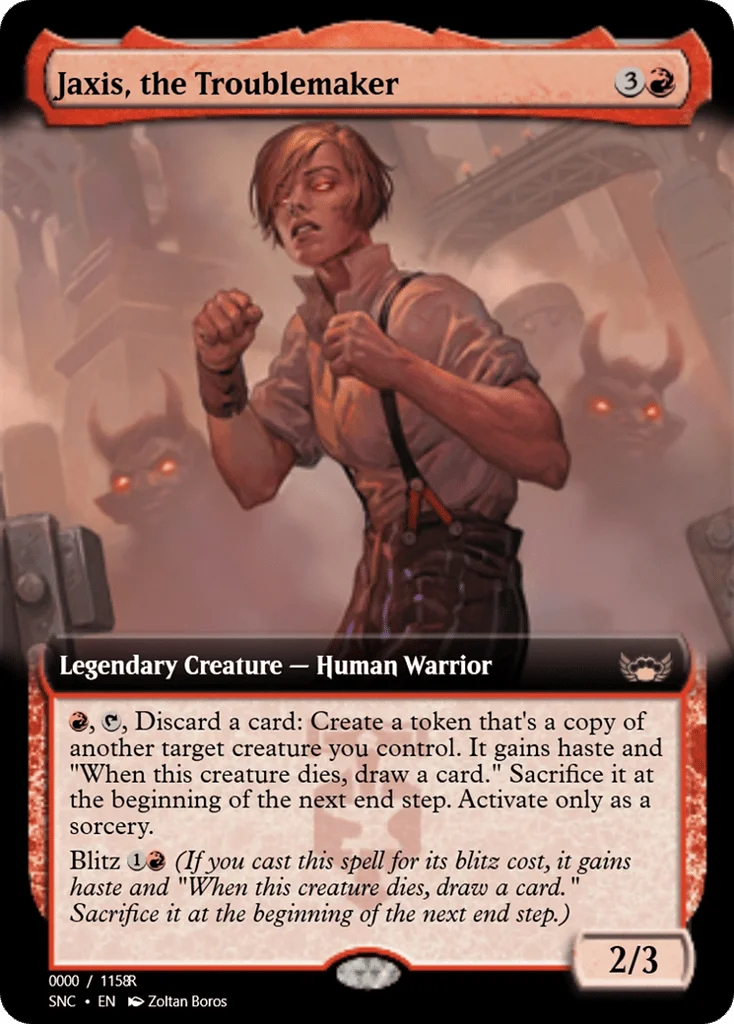 Jaxis, the Troublemaker · Magic Online Promos