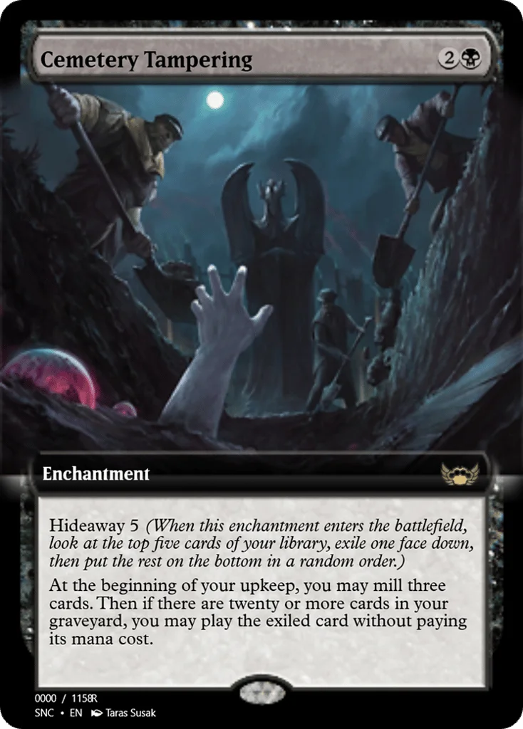 Cemetery Tampering · Magic Online Promos