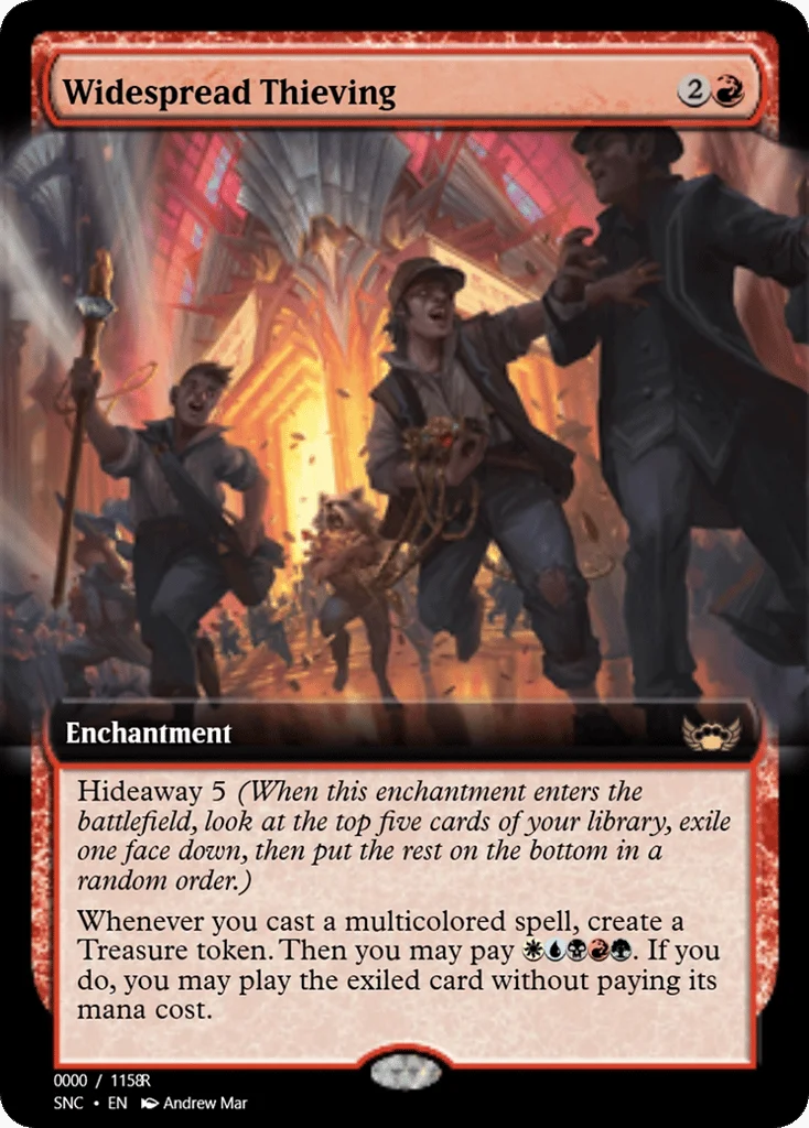 Widespread Thieving · Magic Online Promos