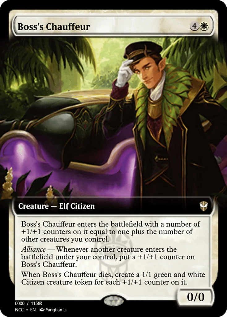 Boss's Chauffeur · Magic Online Promos