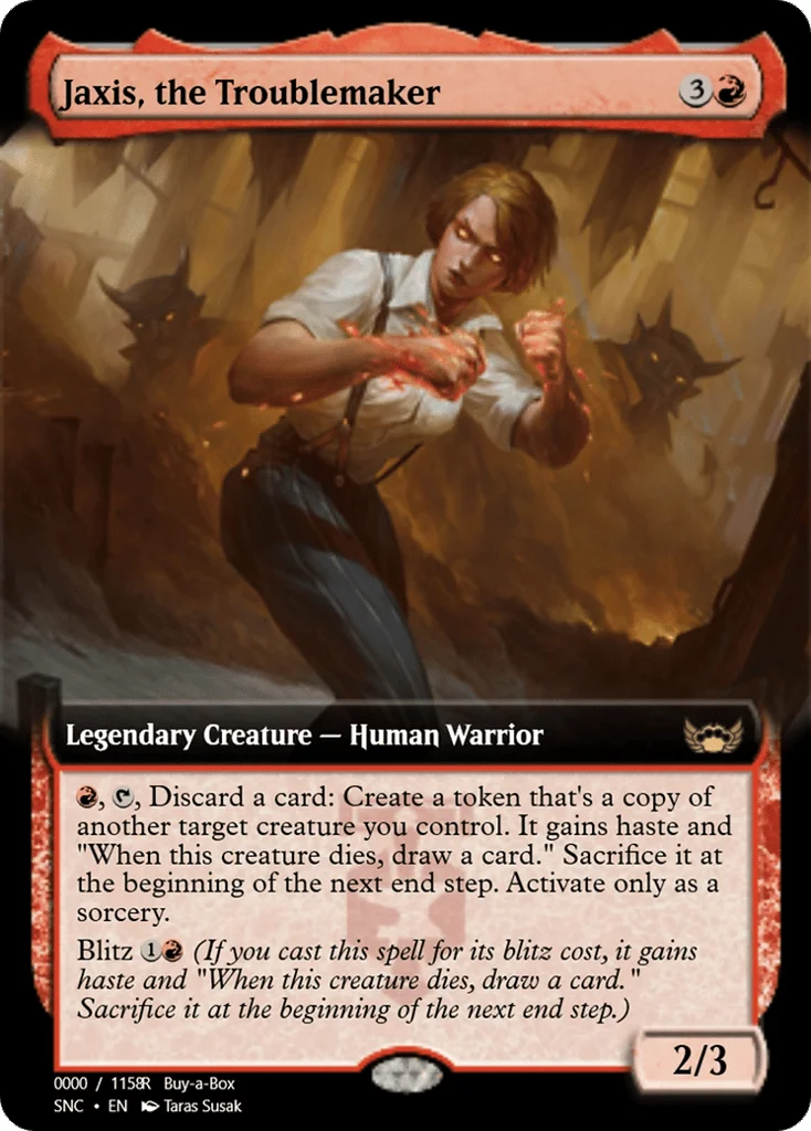 Jaxis, the Troublemaker · Magic Online Promos