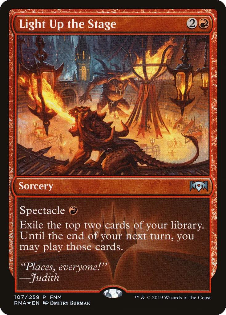 Light Up the Stage · Ravnica Allegiance Promos