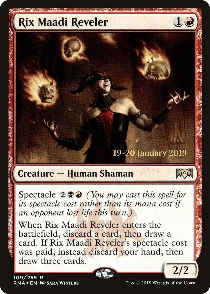 Rix Maadi Reveler · Ravnica Allegiance Promos