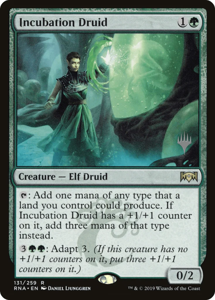 Incubation Druid · Ravnica Allegiance Promos