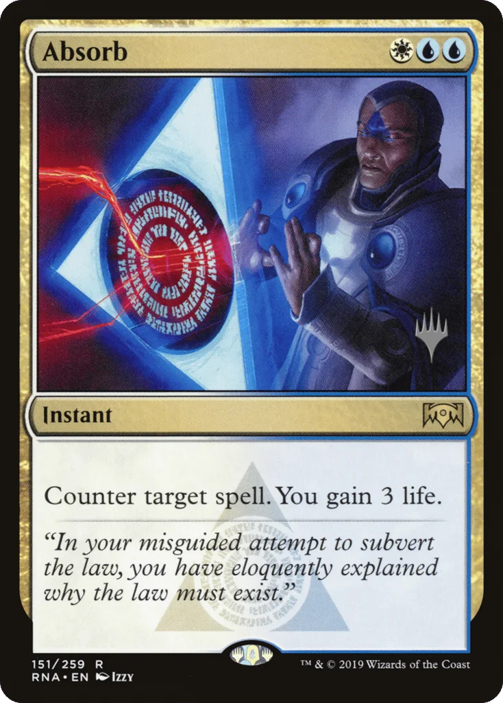 Absorb · Ravnica Allegiance Promos