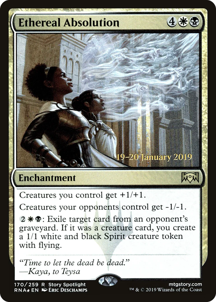 Ethereal Absolution · Ravnica Allegiance Promos
