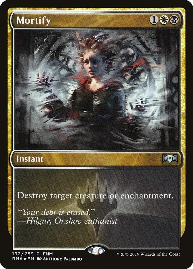 Mortify · Ravnica Allegiance Promos