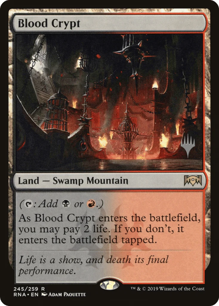 Blood Crypt · Ravnica Allegiance Promos