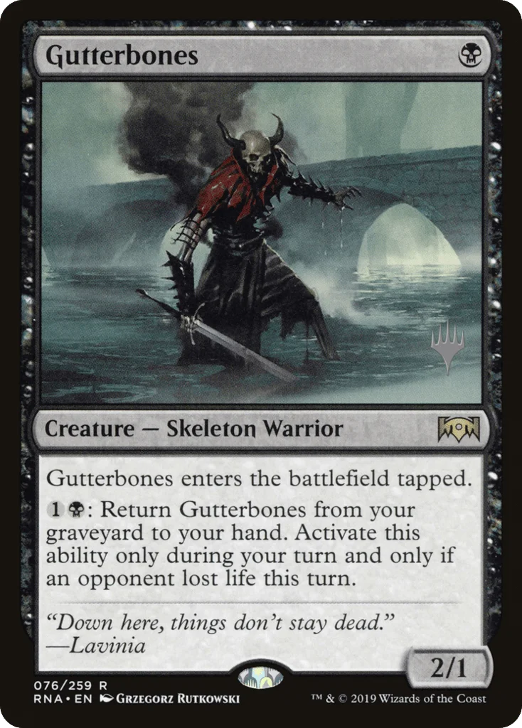 Gutterbones · Ravnica Allegiance Promos
