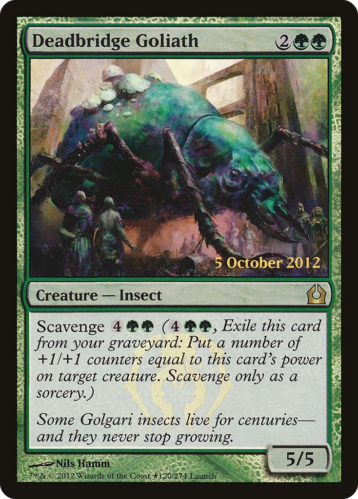 Deadbridge Goliath · Return to Ravnica Promos