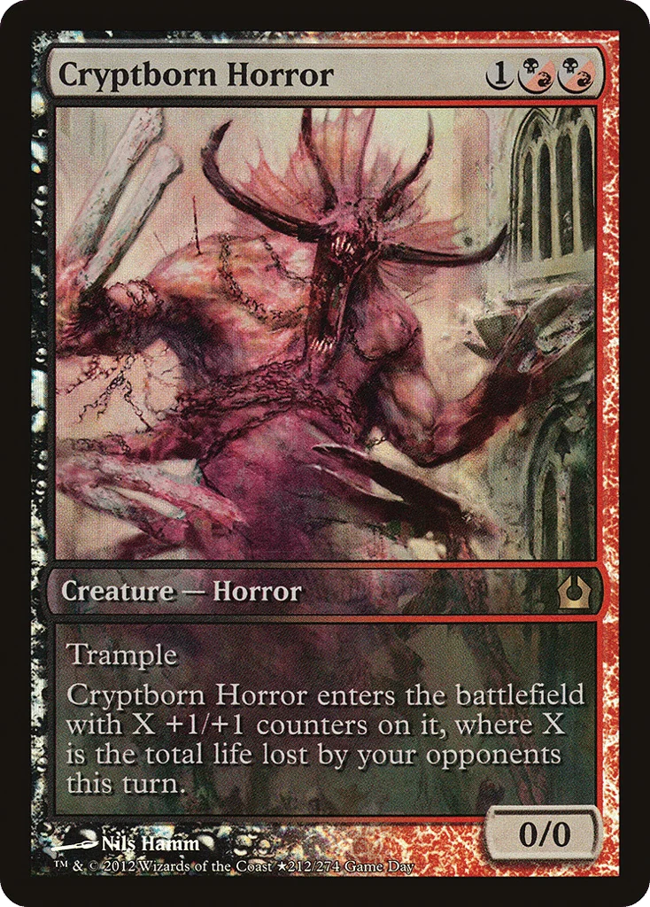 Cryptborn Horror · Return to Ravnica Promos