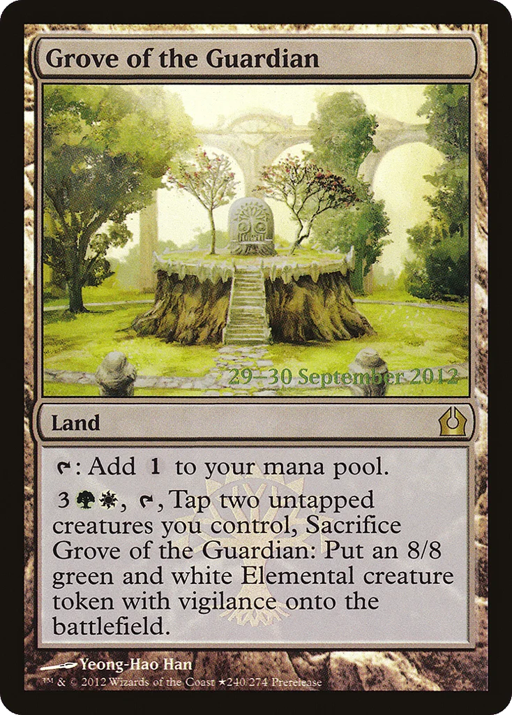 Grove of the Guardian · Return to Ravnica Promos