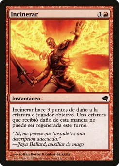 Incinerate