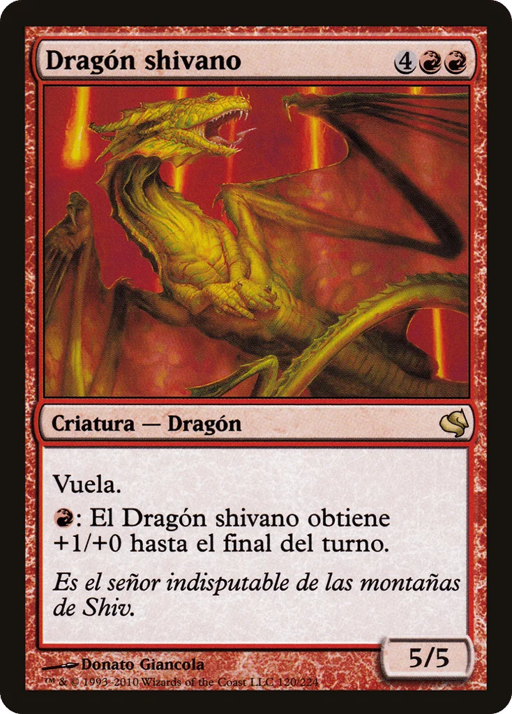 Shivan Dragon · Salvat 2011