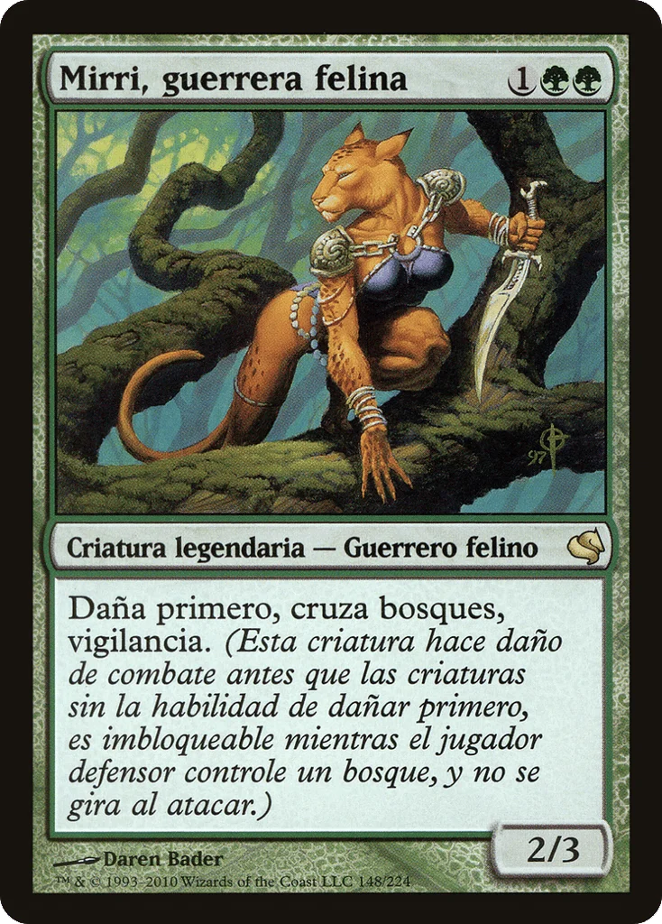 Mirri, Cat Warrior · Salvat 2011