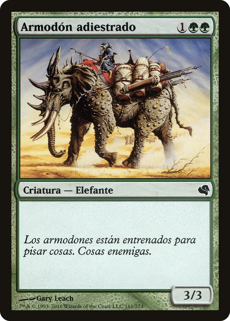 Trained Armodon · Salvat 2011