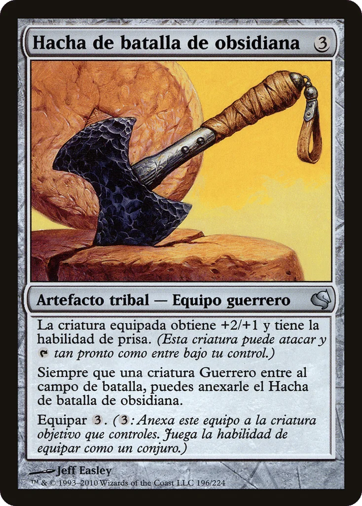 Obsidian Battle-Axe · Salvat 2011