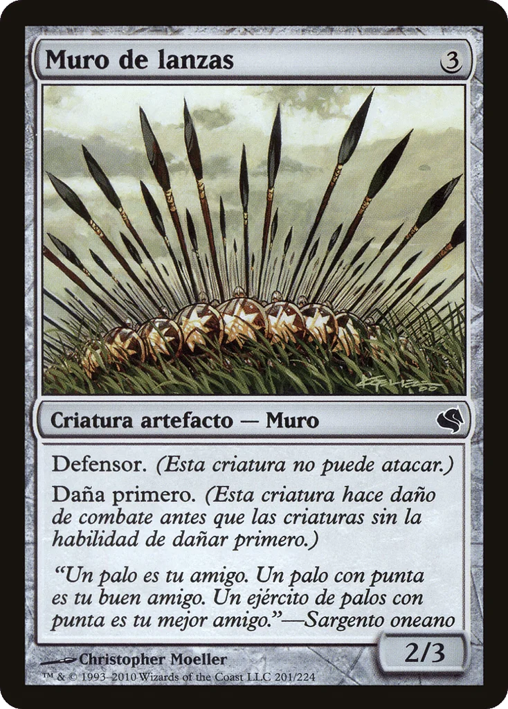 Wall of Spears · Salvat 2011