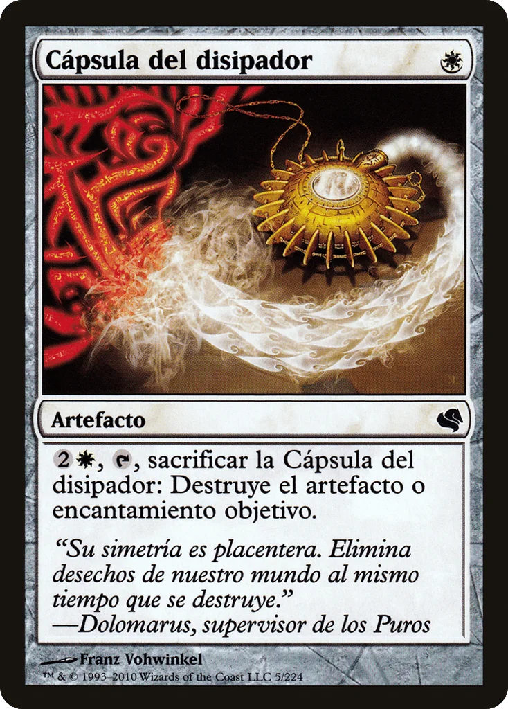 Dispeller's Capsule · Salvat 2011