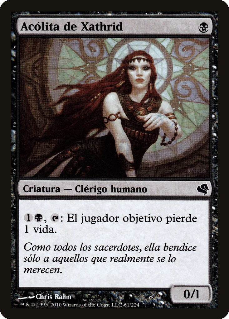 Acolyte of Xathrid · Salvat 2011