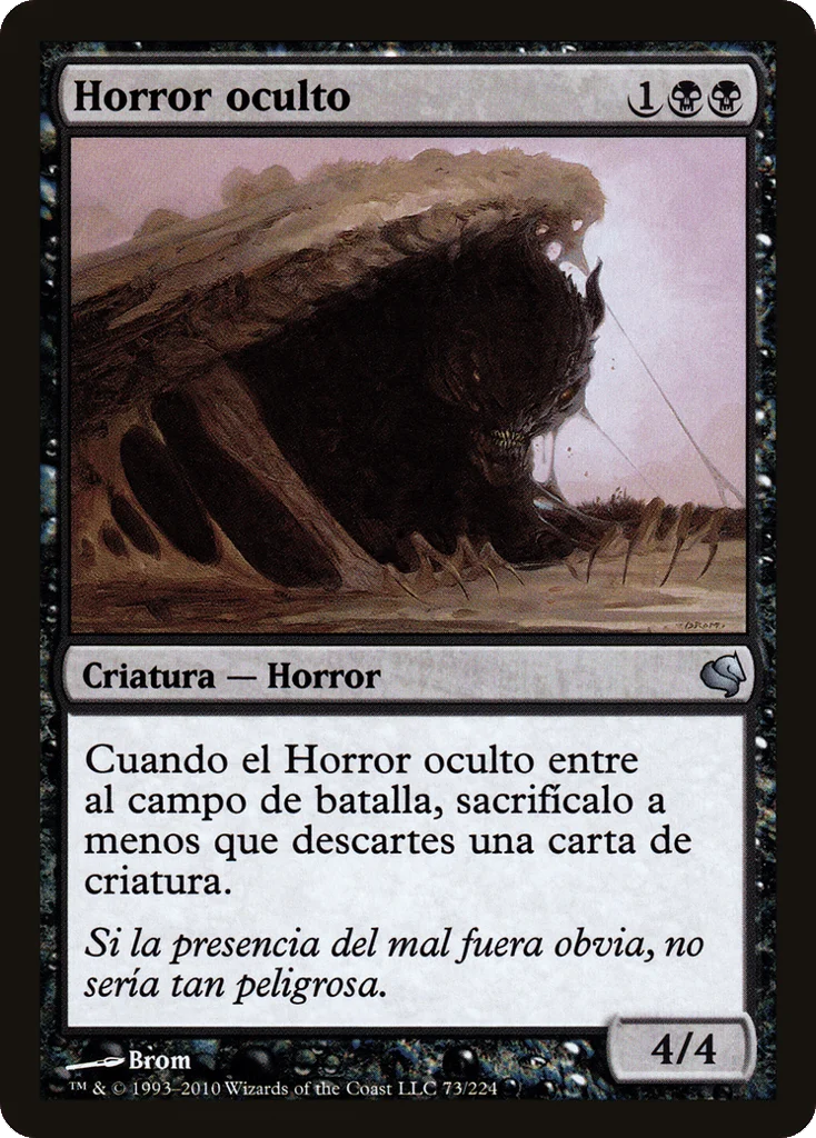 Hidden Horror · Salvat 2011
