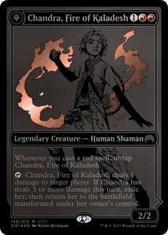 Chandra, Fire of Kaladesh // Chandra, Roaring Flame