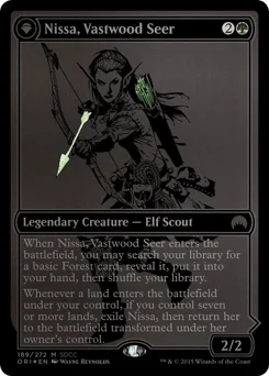Nissa, Vastwood Seer // Nissa, Sage Animist