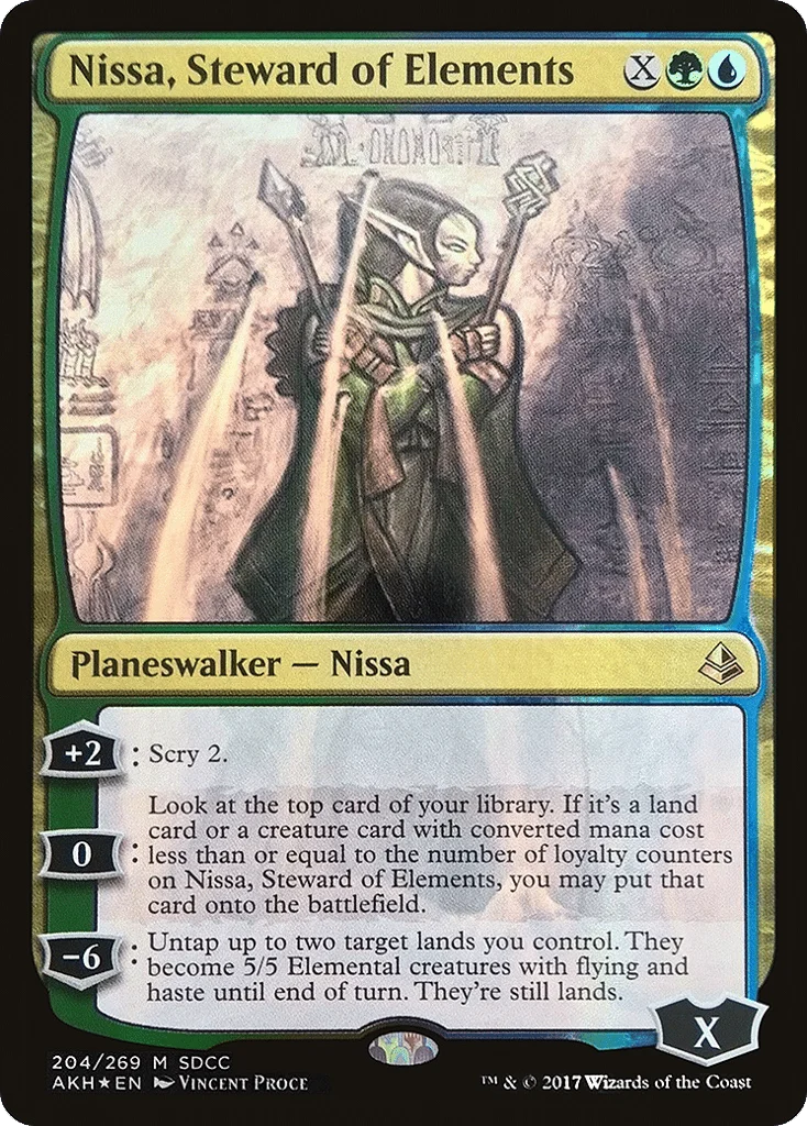 Nissa, Steward of Elements · San Diego Comic-Con 2017