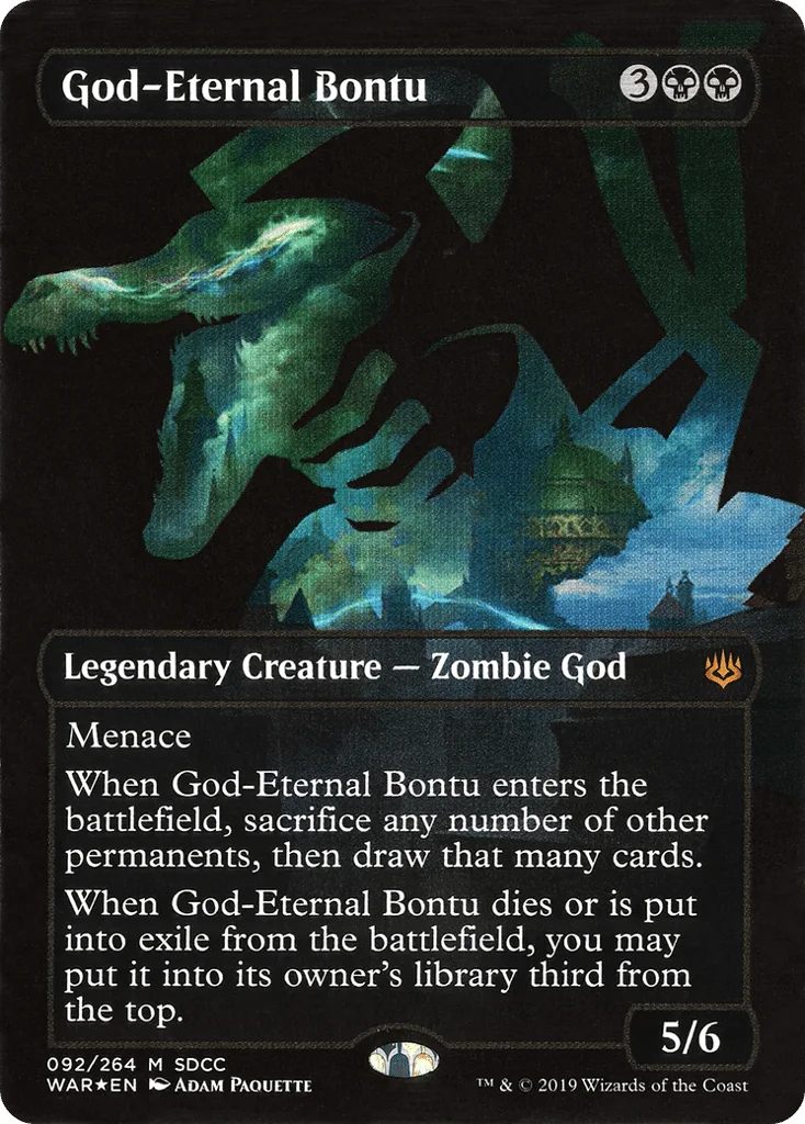 God-Eternal Bontu · San Diego Comic-Con 2019