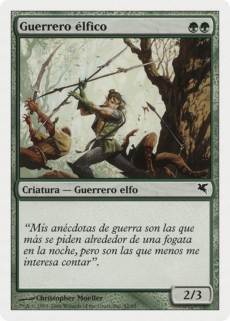 Elvish Warrior · Salvat 2005