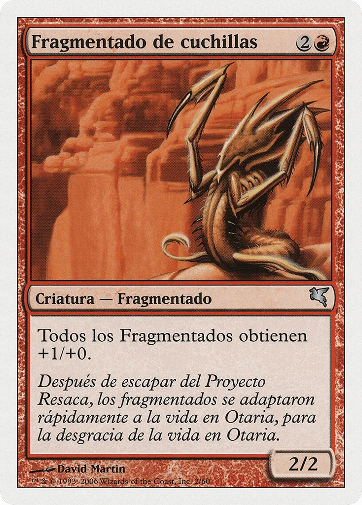 Blade Sliver · Salvat 2005