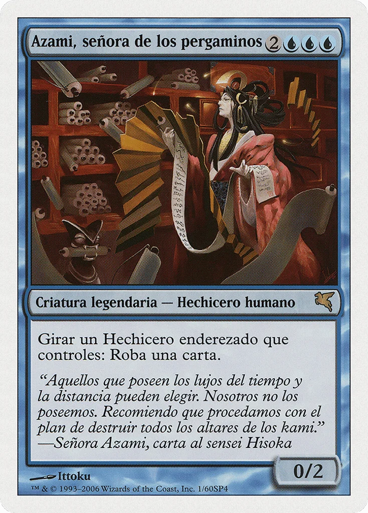 Azami, Lady of Scrolls · Salvat 2005