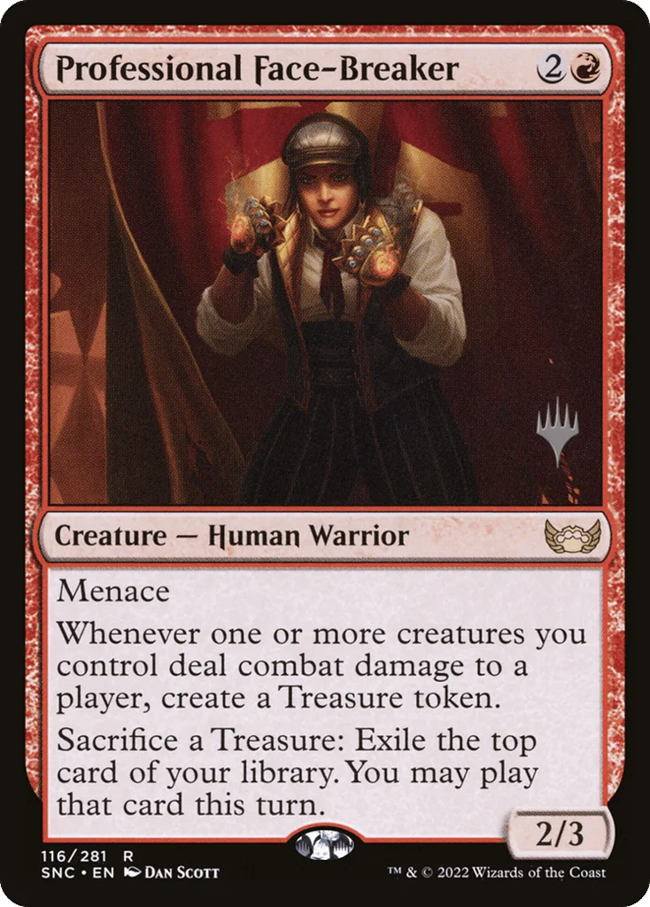 Professional Face-Breaker · Streets of New Capenna Promos