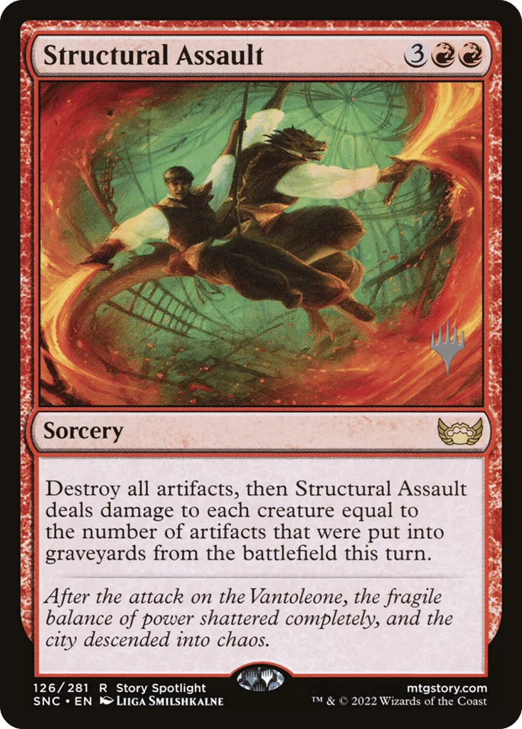 Structural Assault · Streets of New Capenna Promos