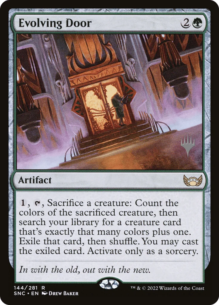 Evolving Door · Streets of New Capenna Promos
