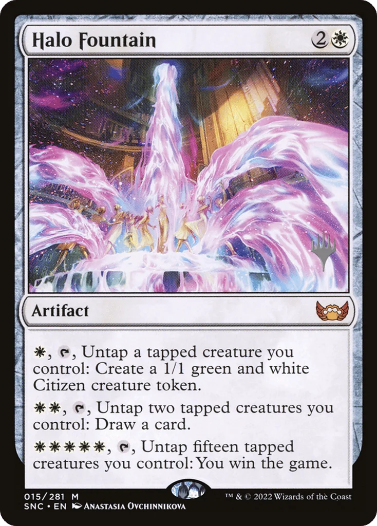 Halo Fountain · Streets of New Capenna Promos