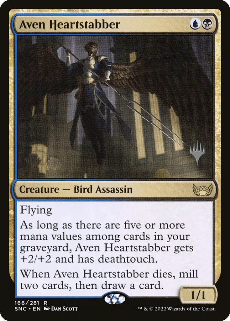 Aven Heartstabber · Streets of New Capenna Promos