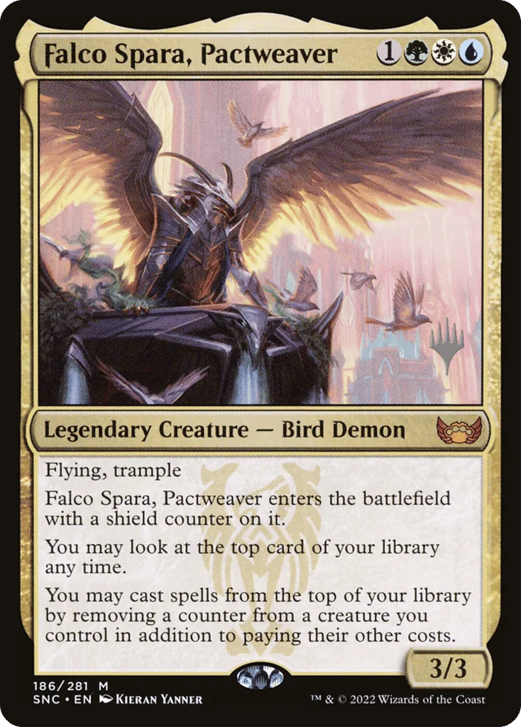Falco Spara, Pactweaver · Streets of New Capenna Promos