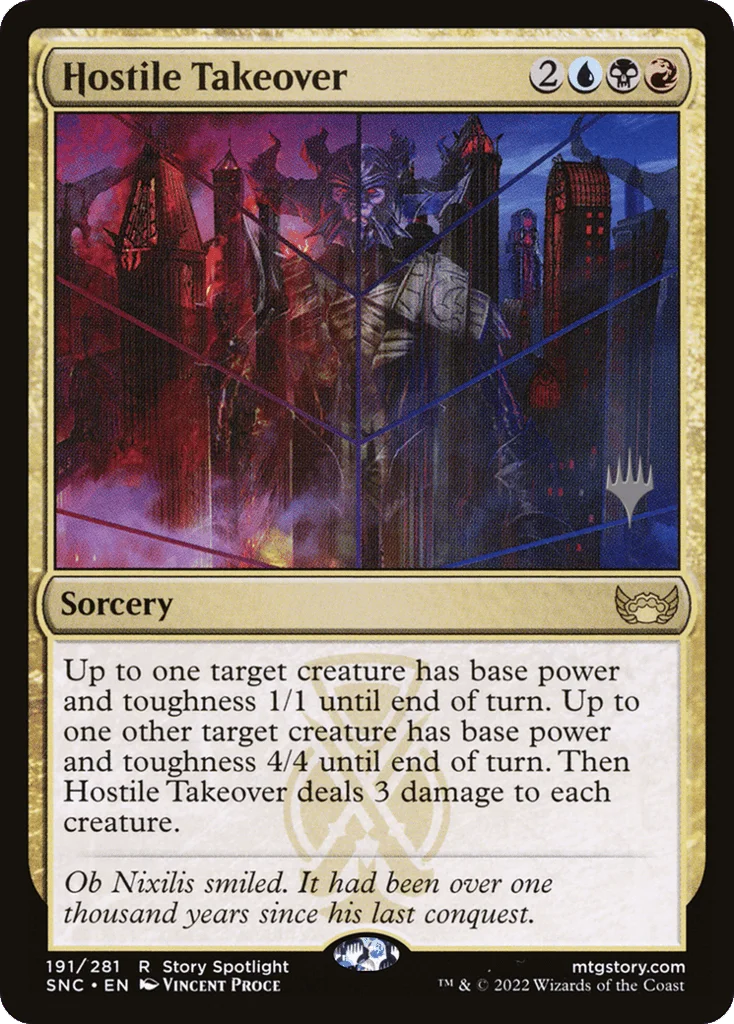 Hostile Takeover · Streets of New Capenna Promos