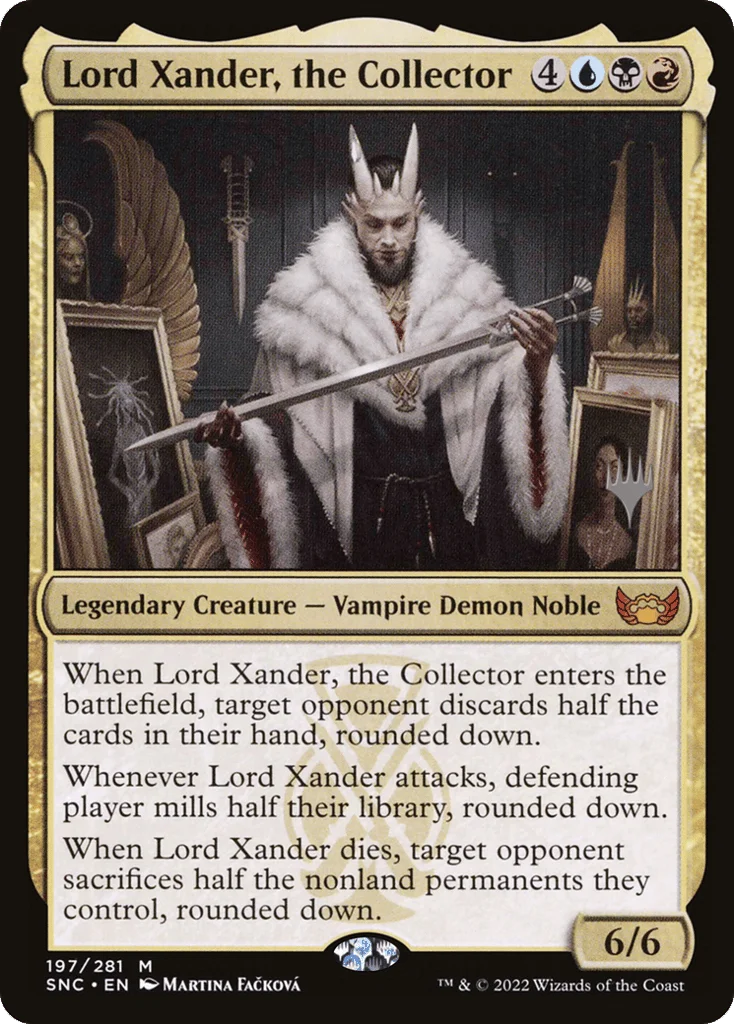 Lord Xander, the Collector · Streets of New Capenna Promos
